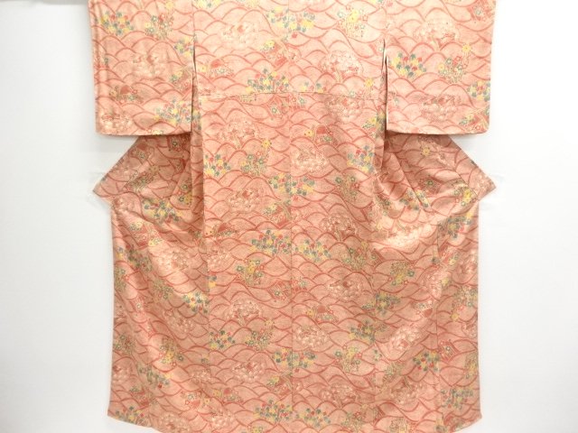 JAPANESE KIMONO / KOMON / SHOCHIKUBAI & WAVE 